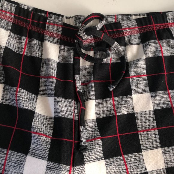 LAURA ASHLEY 2 Pc Winter Puppy Red Pajamas Size Large - Picture 7 of 7